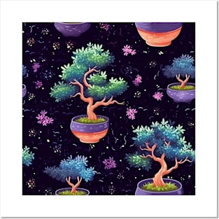 Bonsai Pattern Posters and Art